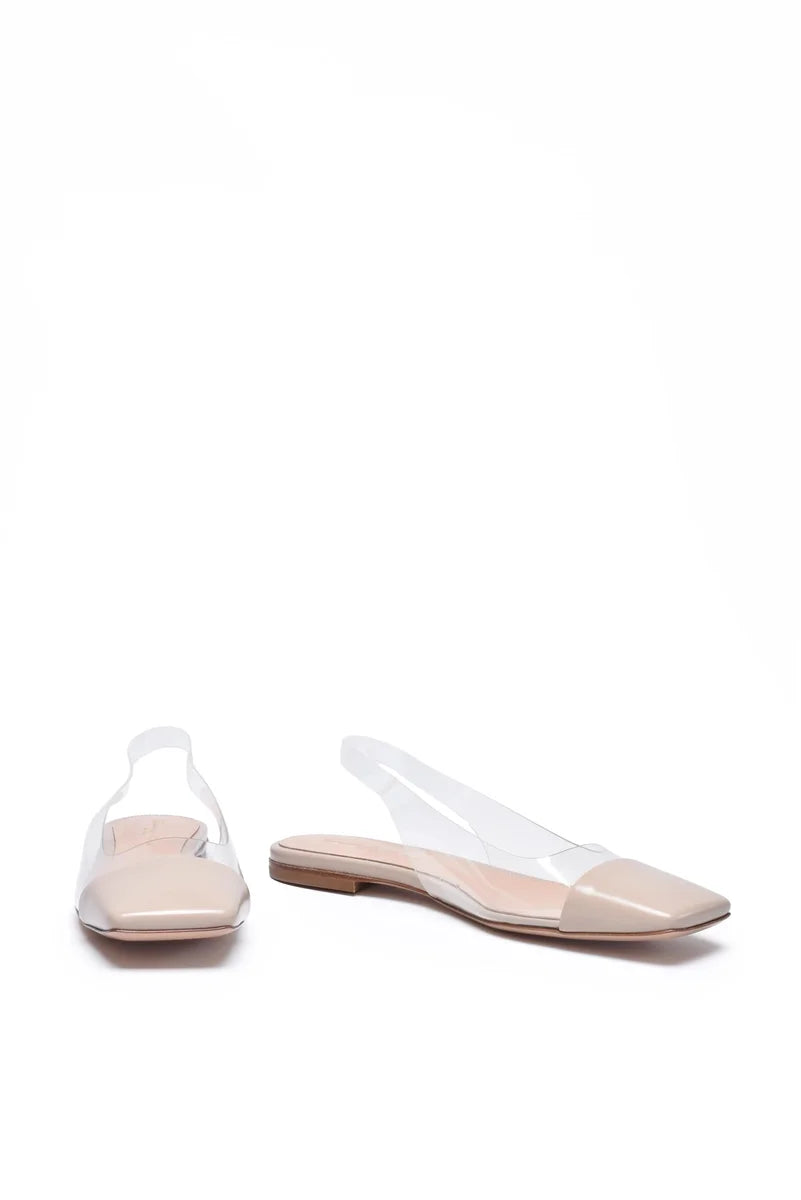 Gianvito Rossi Scarpe Chanel Flat - Beige