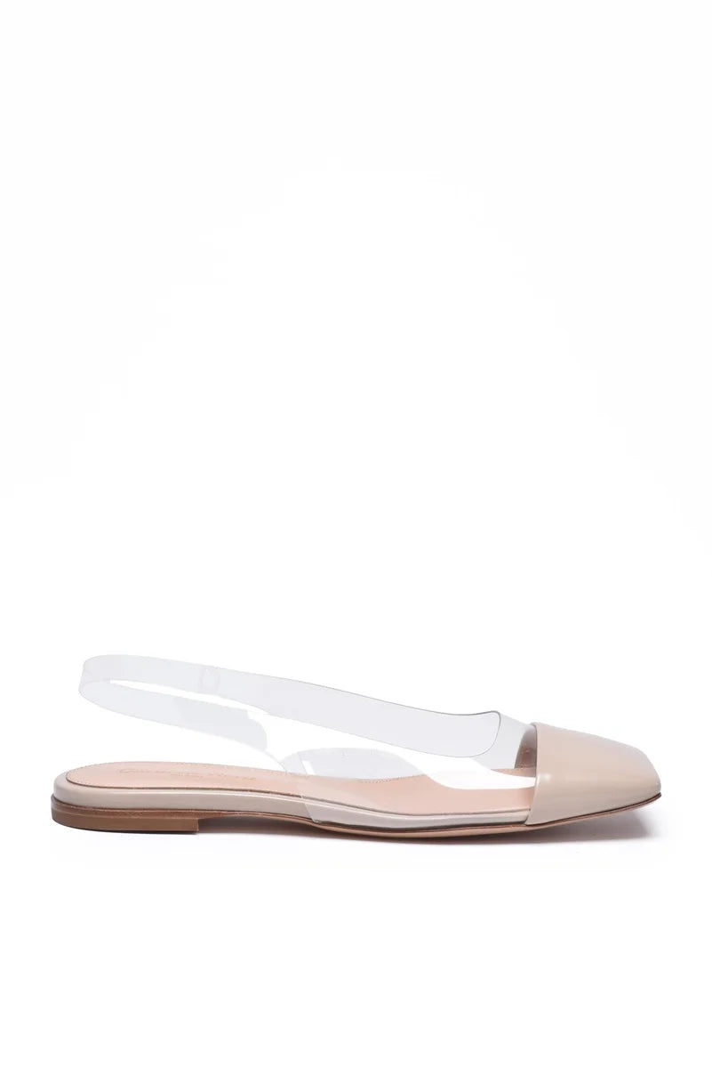 Gianvito Rossi Scarpe Chanel Flat - Beige