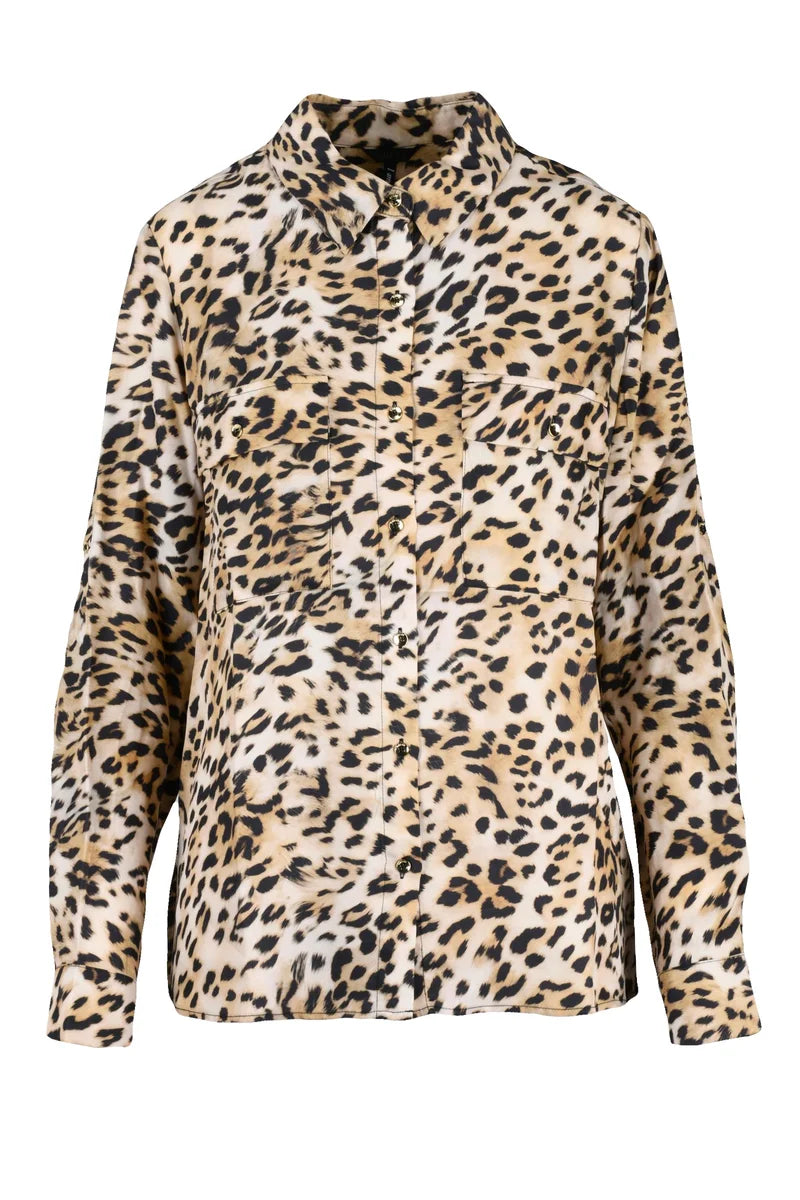 Guess Camicia Beige Lyocell Viscosa