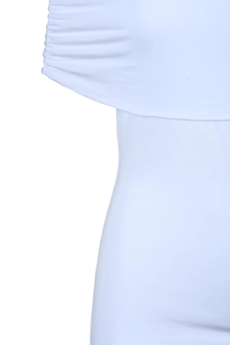 Guess Top in Modal Stretch - Bianco