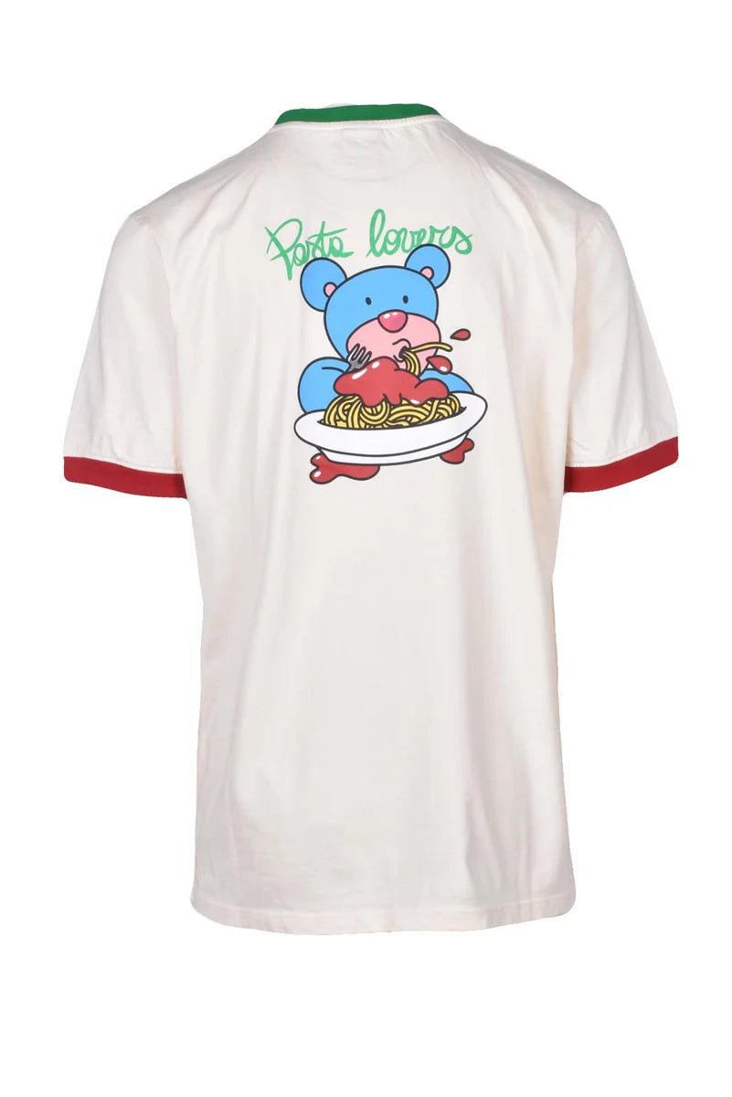 Inbetweeners T-shirt Cream Cotone