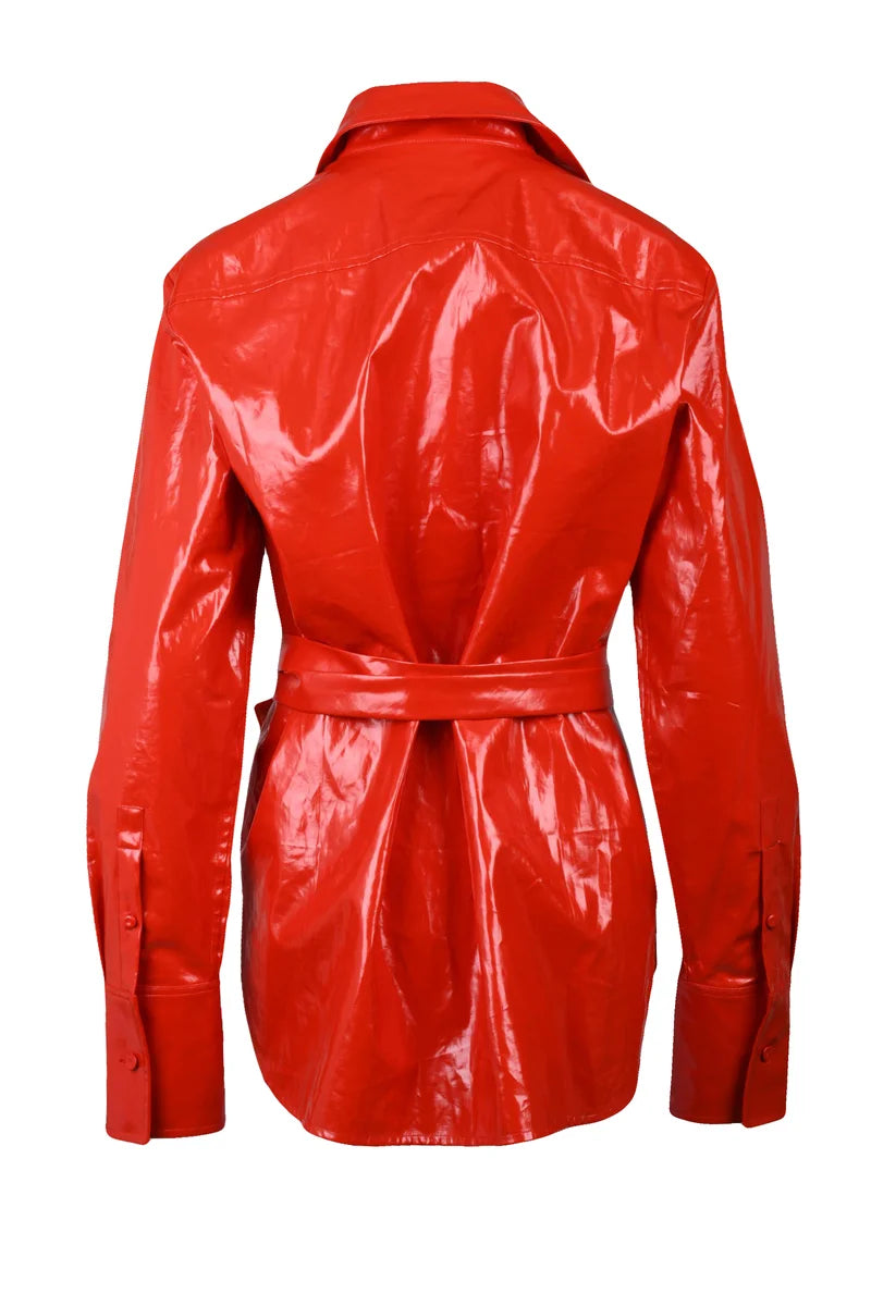 Jil Sander Camicia Over - Rosso