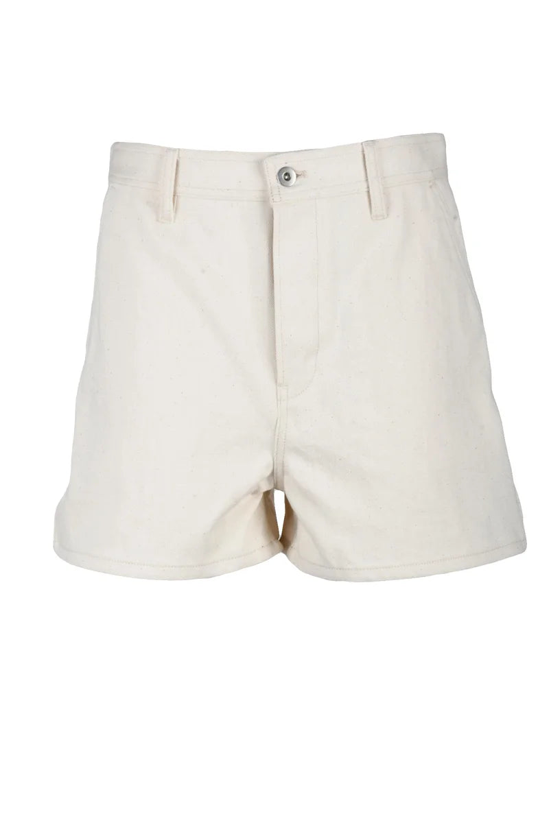 Jil Sander Short Vita Alta Beige Cotone