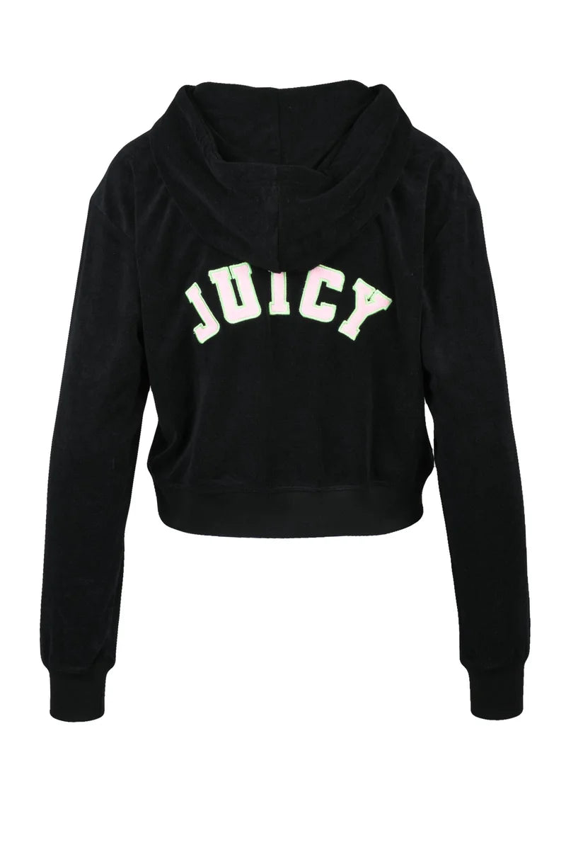Juicy Couture Felpa Spugna - Nero