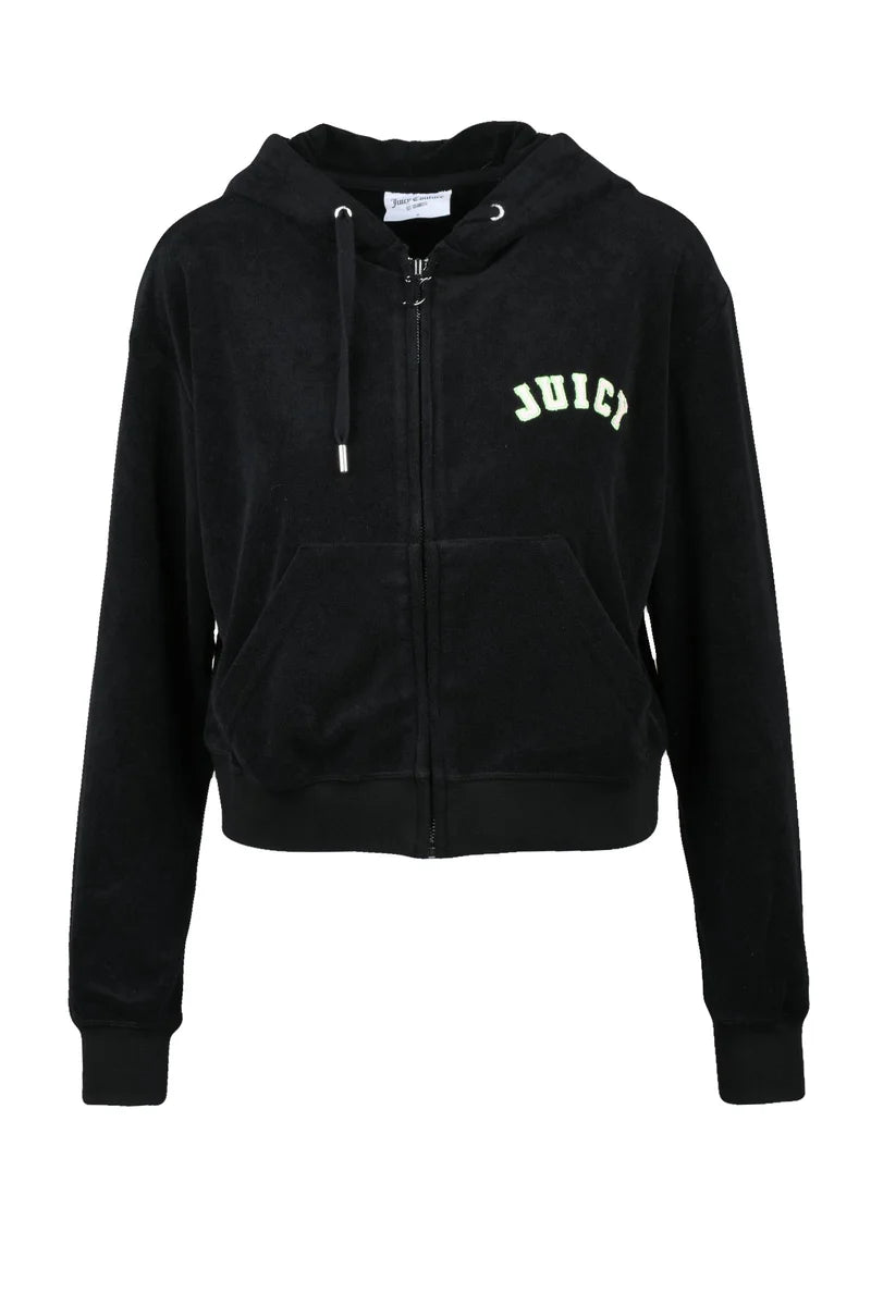 Juicy Couture Felpa Spugna - Nero