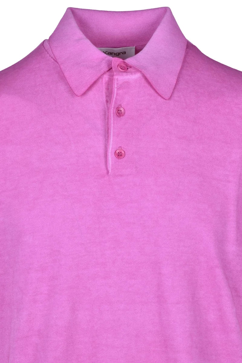 Kangra Polo in Maglia Marrone