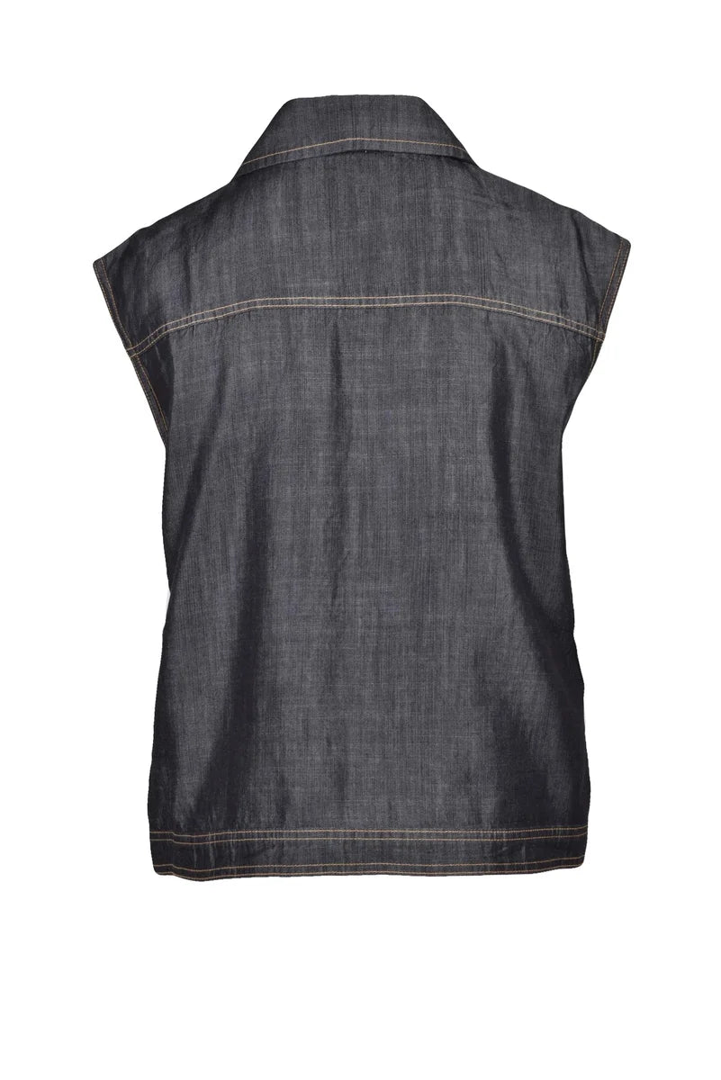 Kaos Gilet - Blu Notte