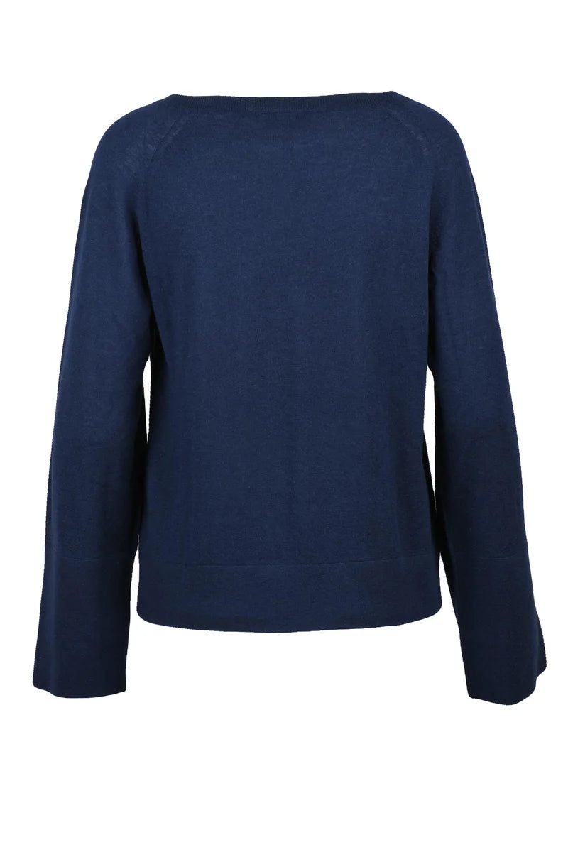 Liu •jo Maglioncino Blu Lana Cashmere