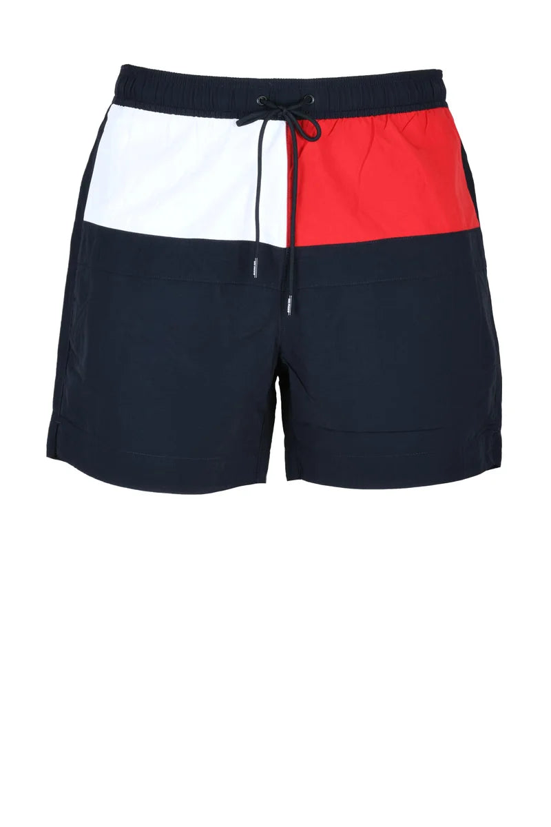 Tommy Jeans Boxer Mare Blu/Bianco
