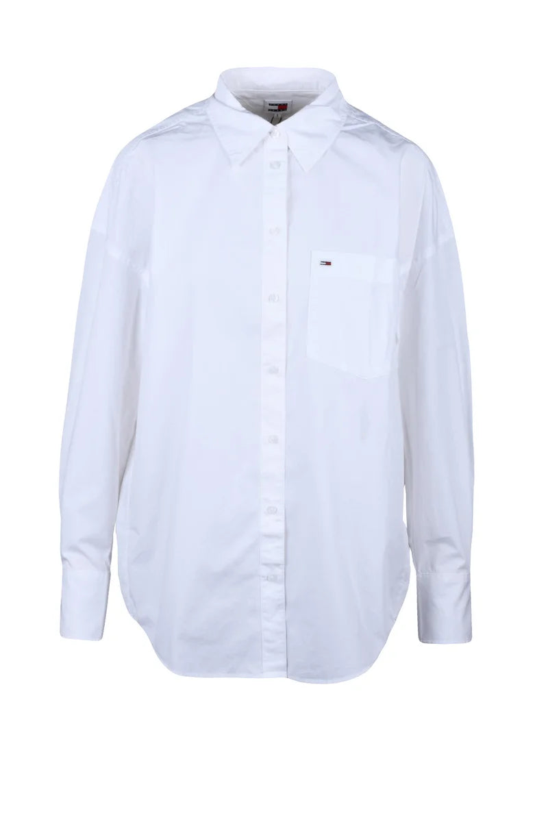 Tommy Jeans Camicia Bianca