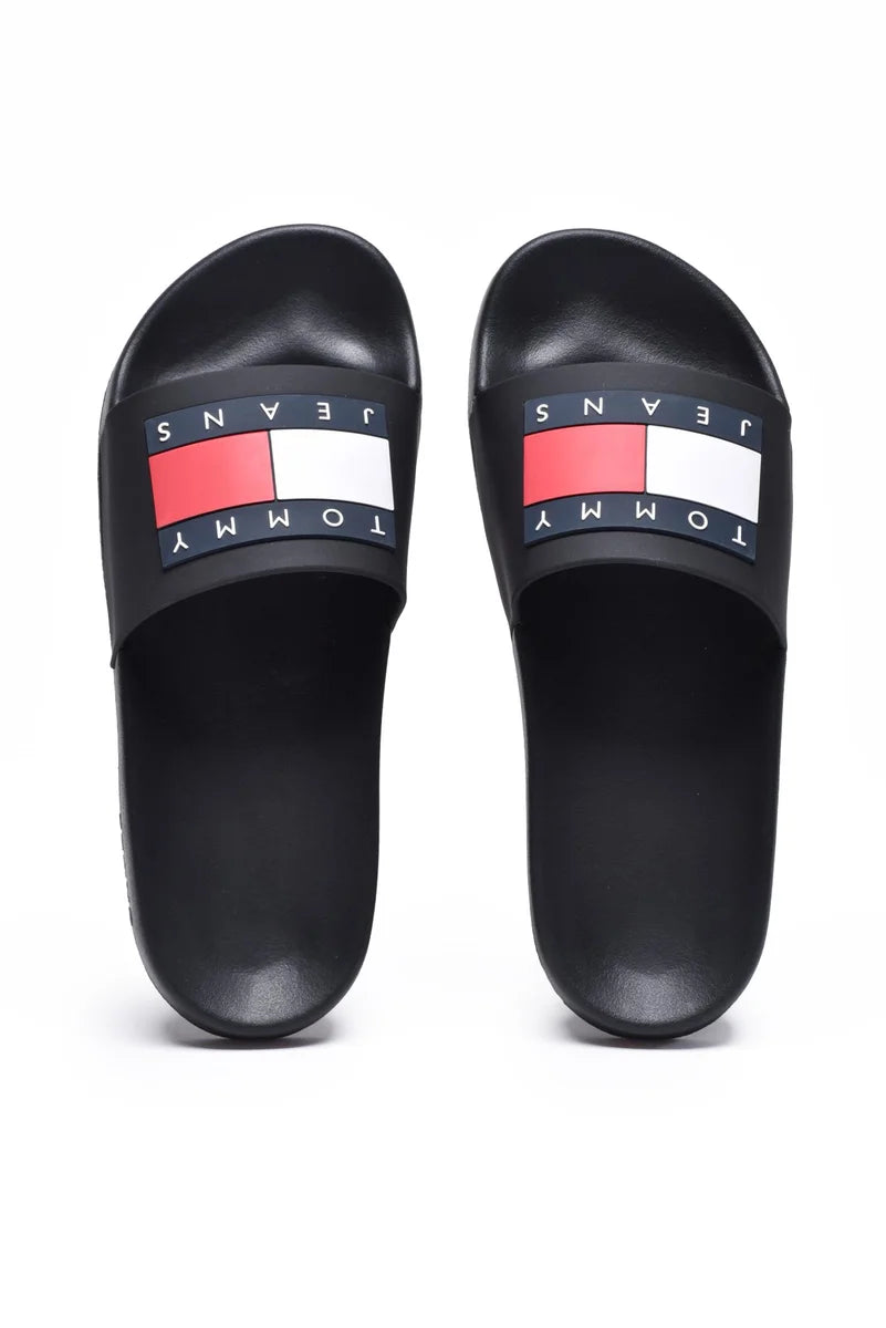 Tommy Jeans Ciabatta Gomma Nero