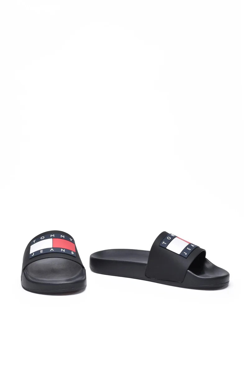 Tommy Jeans Ciabatta Gomma Nero