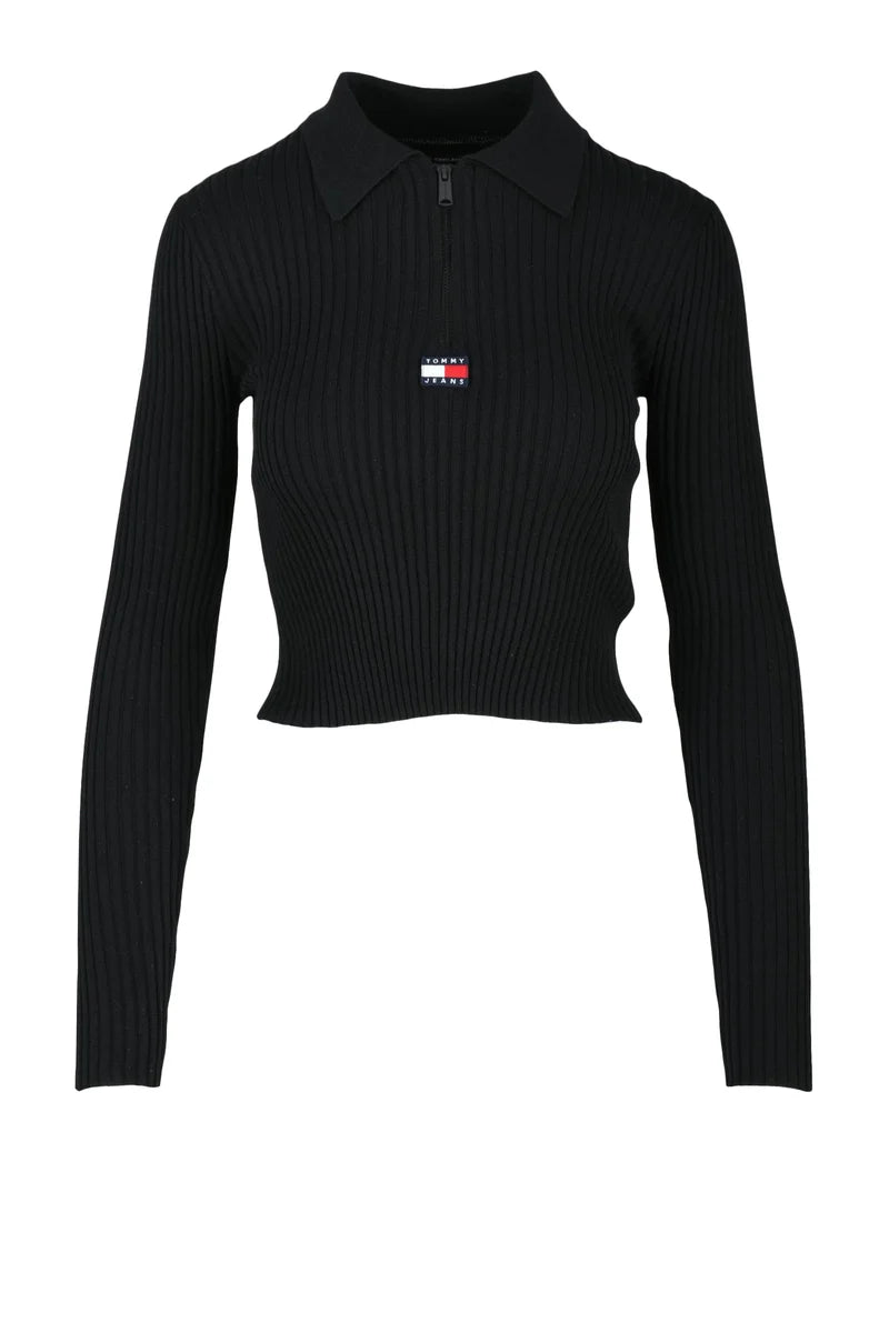 Tommy Jeans Maglia Girocollo Nero