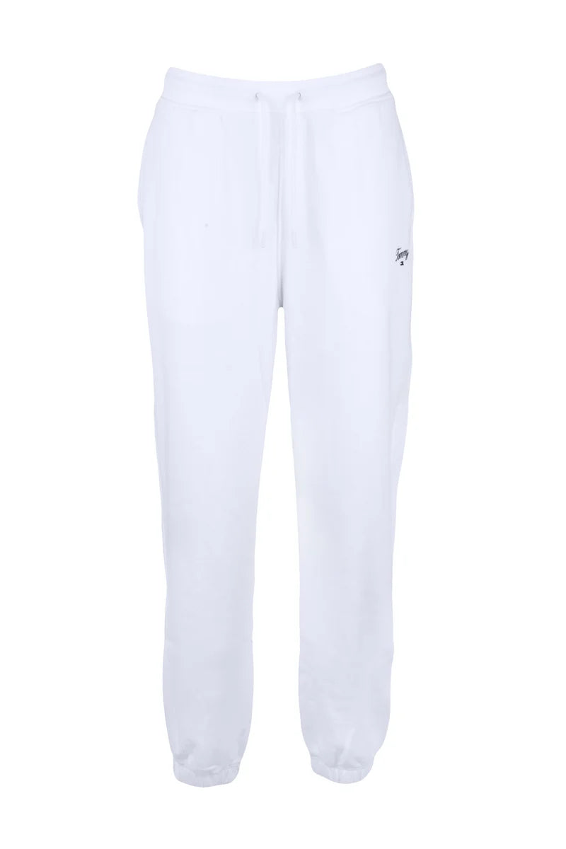 Tommy Jeans Pantalone Tuta Bianco