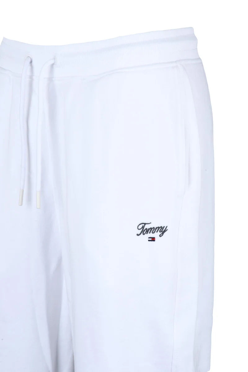 Tommy Jeans Pantalone Tuta Bianco