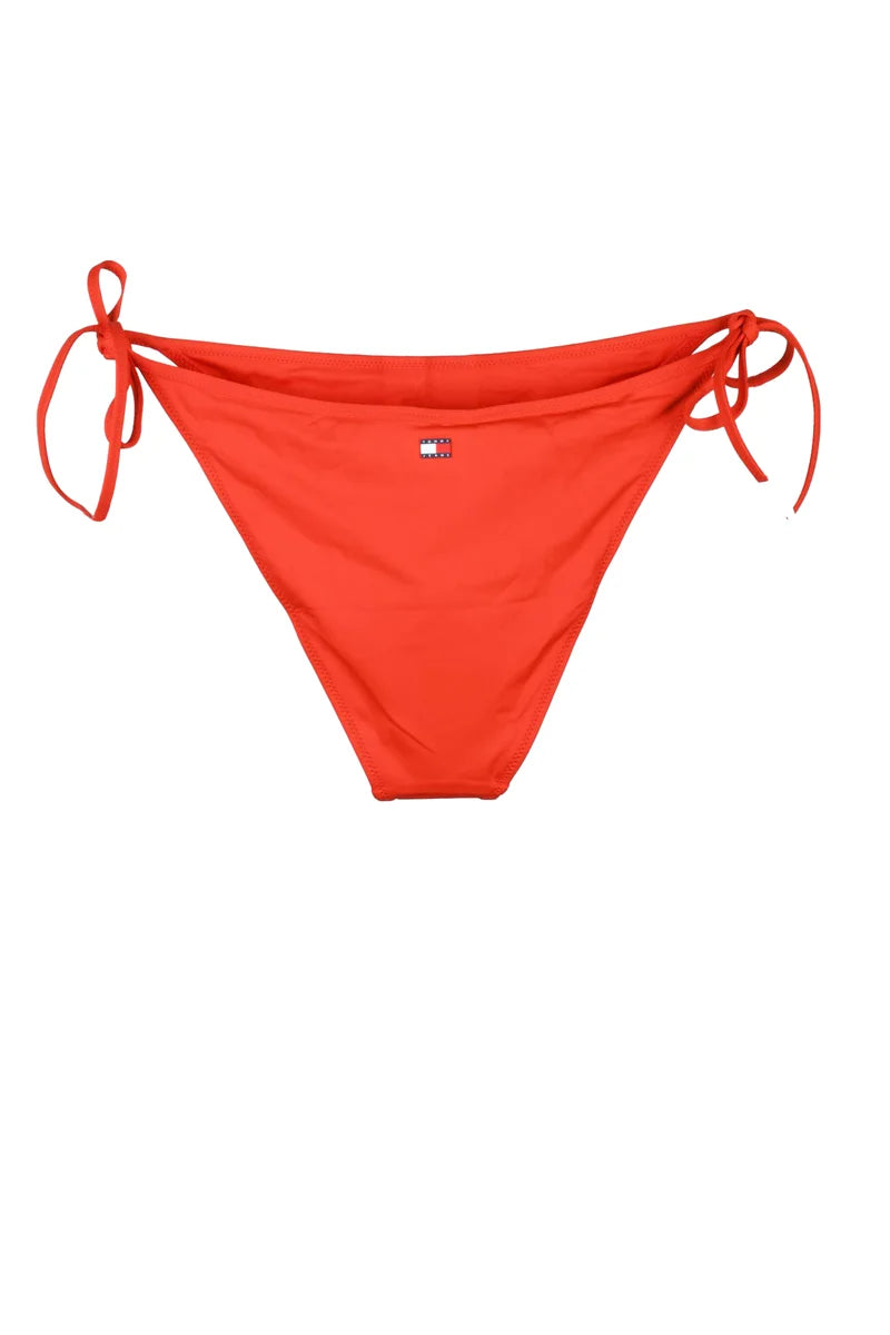 Tommy Jeans Slip Mare Poliammide Elastan - Rosso