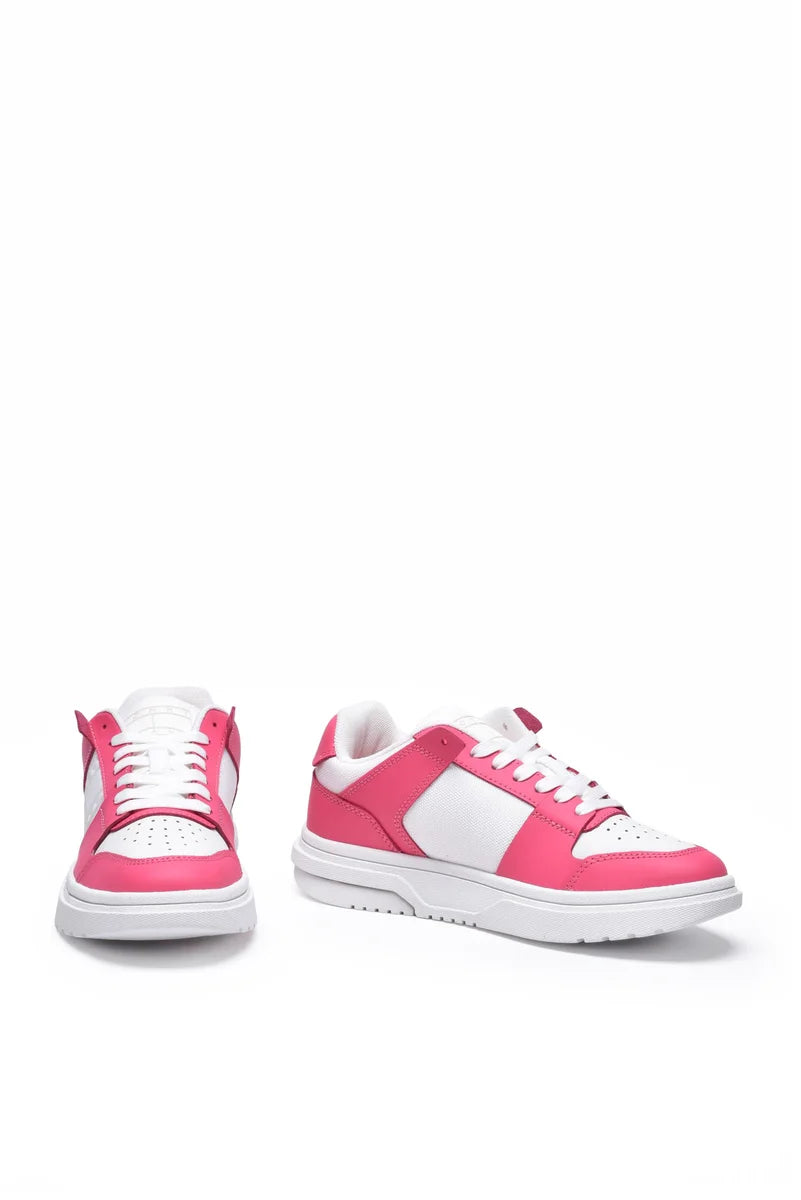 Tommy Jeans Sneakers Skeater Mat Mix - White/Fuchsia