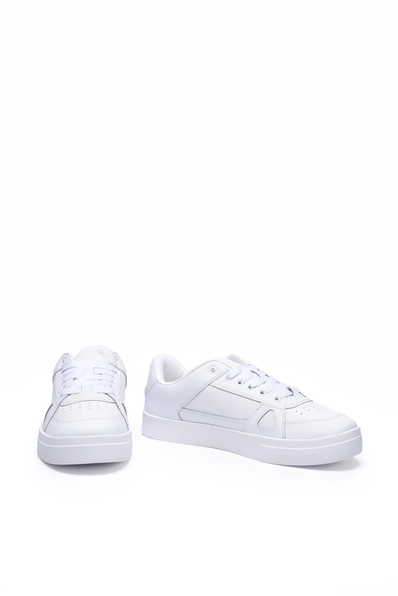 Tommy Jeans Sneakers Vulcanized Foxing Flag - Bianco