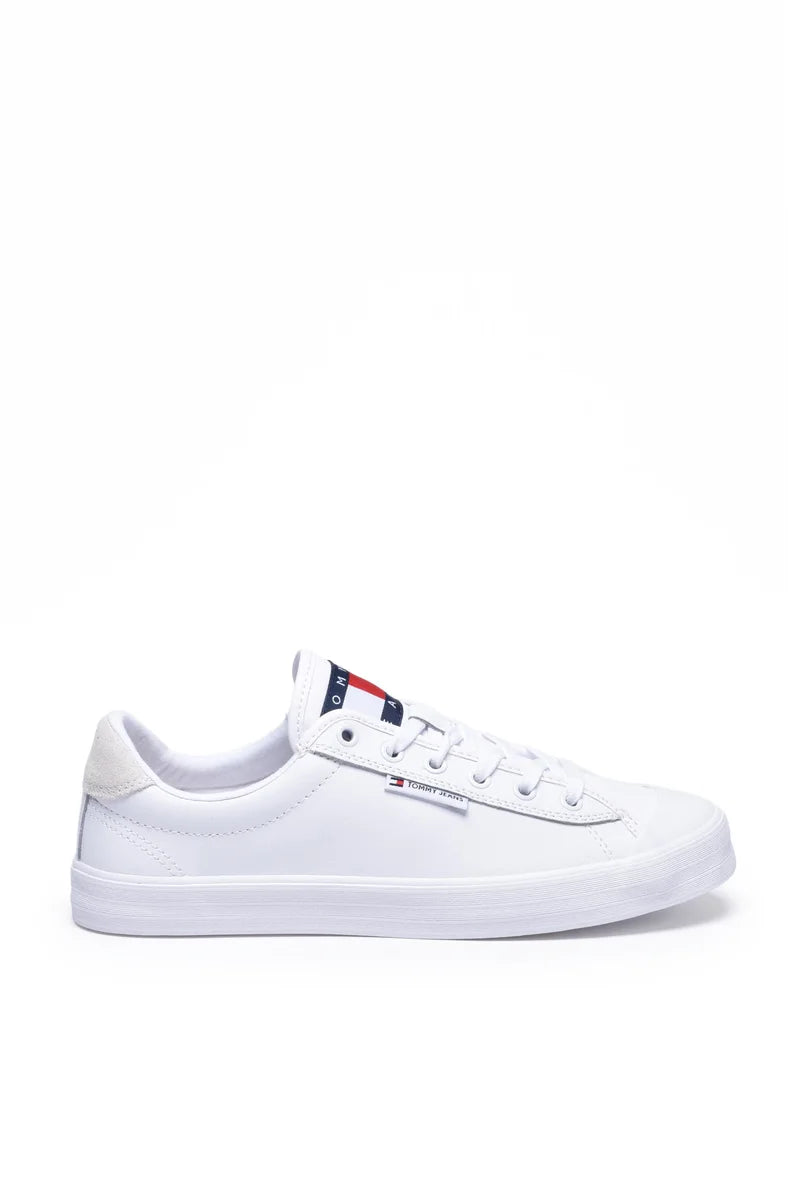 Tommy Jeans Sneakers Vulcanized - Bianco