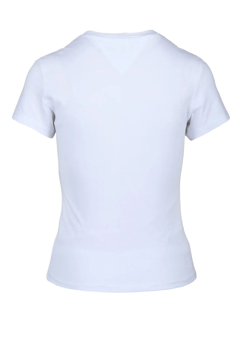 Tommy Jeans T-shirt Cotone - Bianco