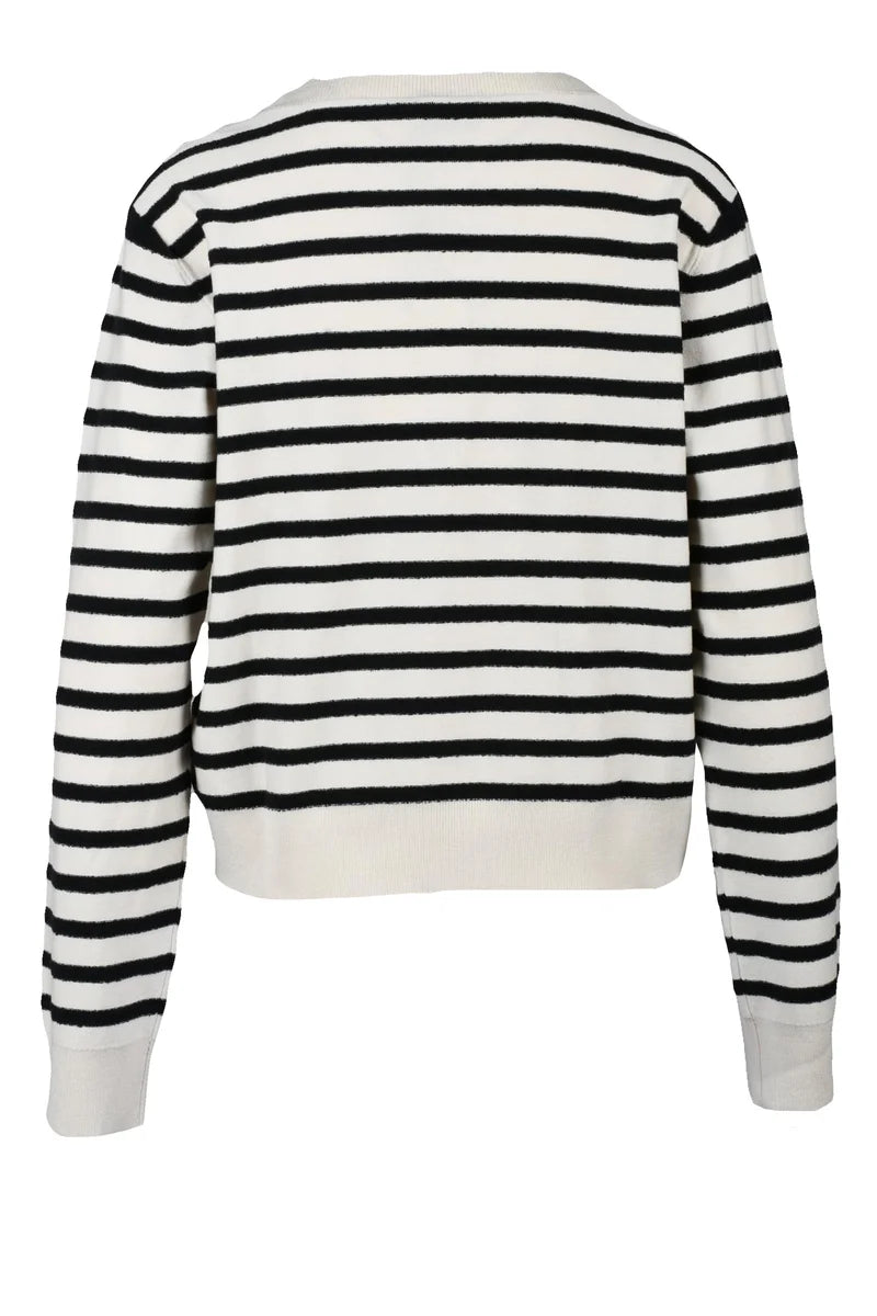 Marella Sport Maglia Viscosa Stretch - Beige/Nero