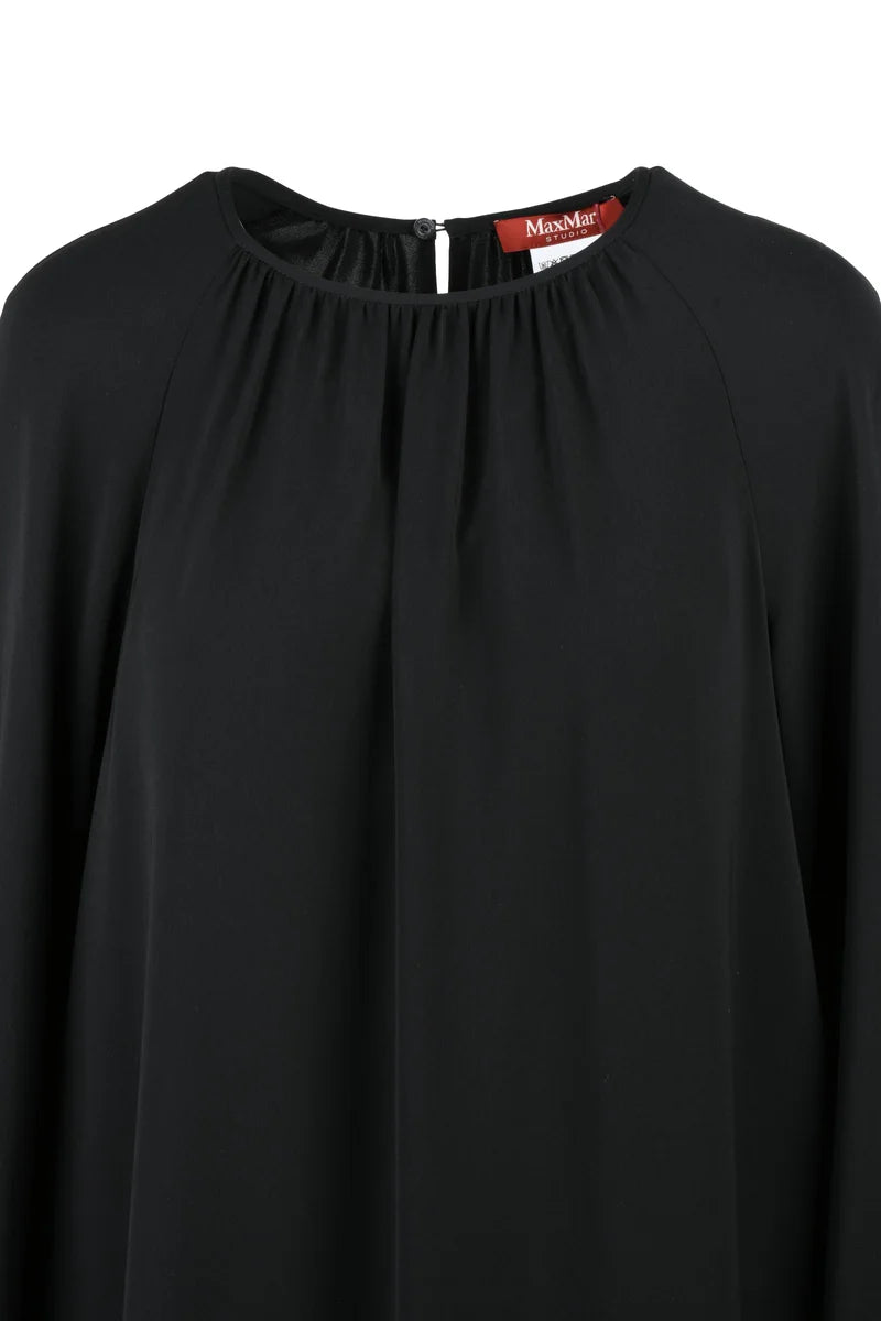 Max Mara Studio Abito Madia Svasato - Nero