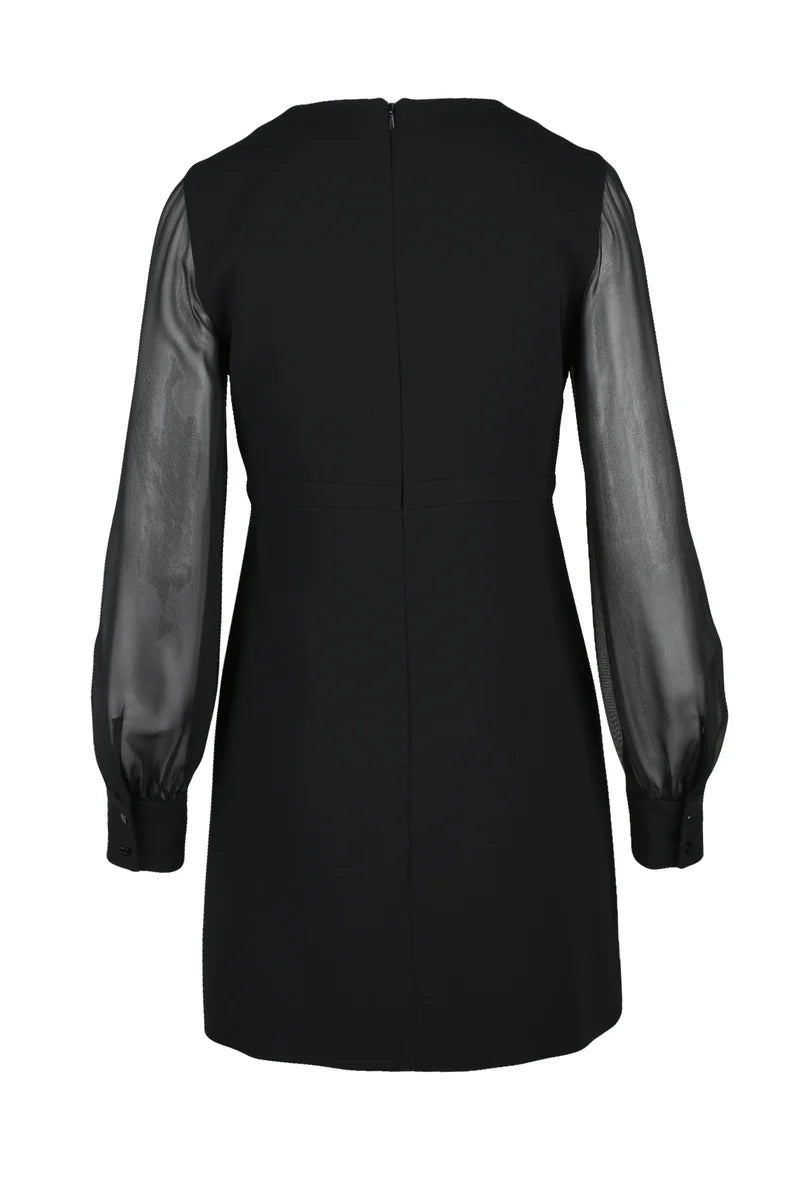 Max Mara Studio Abito Ritmo Svasato - Nero