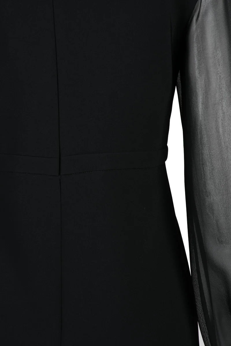 Max Mara Studio Abito Ritmo Svasato - Nero