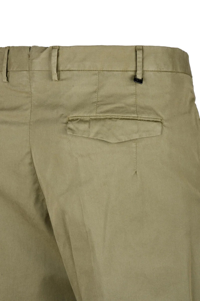 Pt Torino Pantalone Stretch - Olive Green