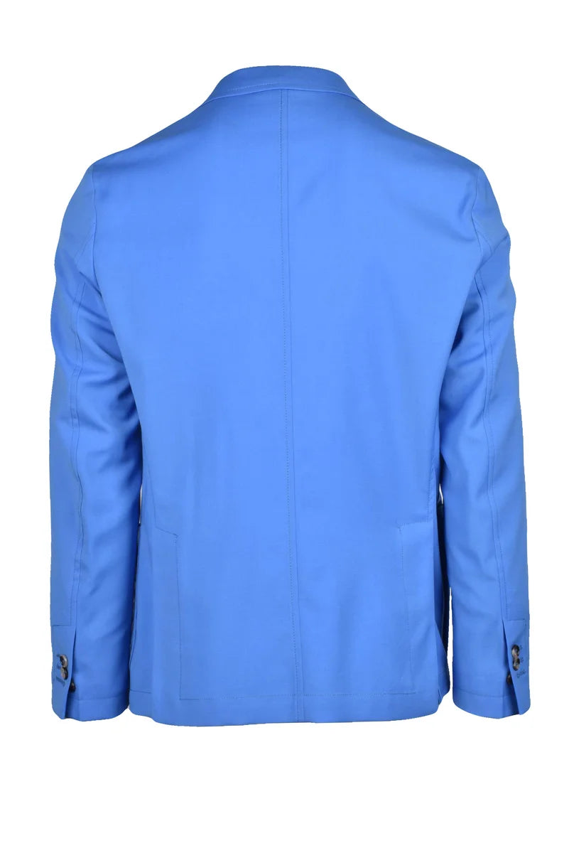 Paoloni Giacca Stondata - Azzurro
