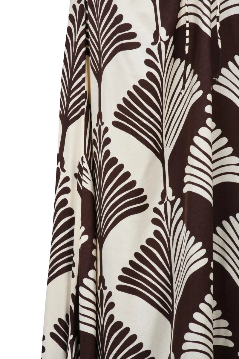 Pennyblack Abito Lungo Viscosa - Marrone/Beige