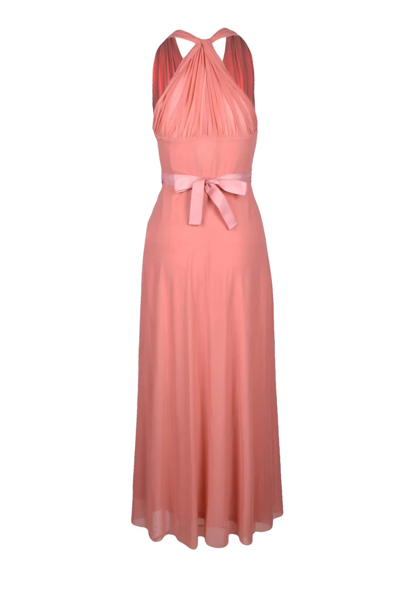 Pennyblack Abito Lungo Voile Poliammide/Elastan - Rosa