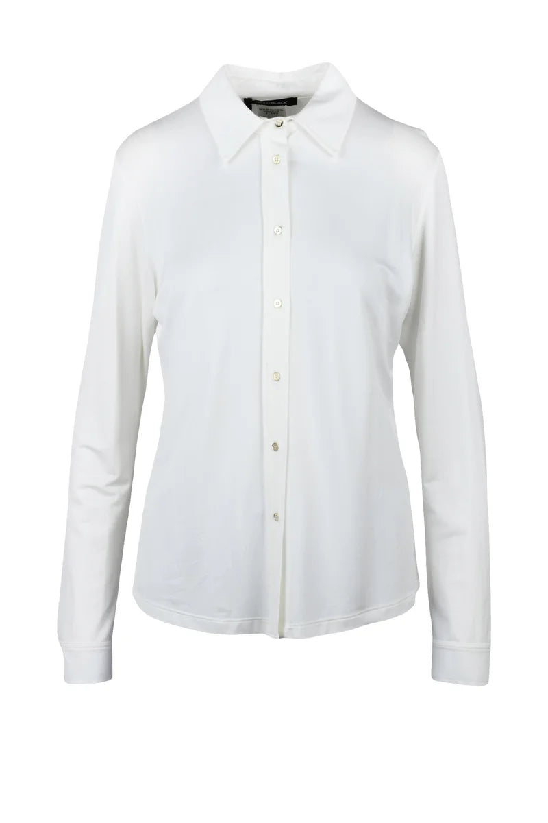 Pennyblack Camicia Viscosa Stretch - Bianco