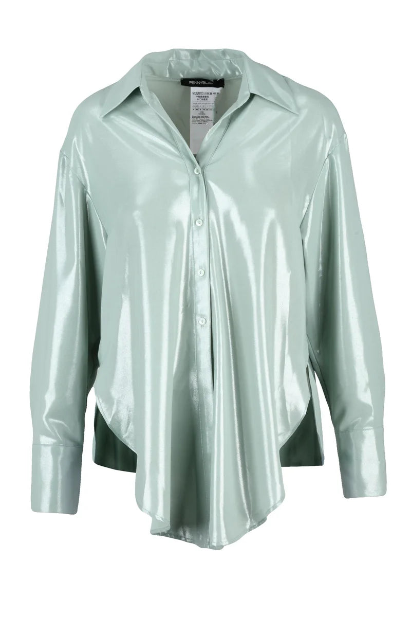 Pennyblack Camicia - Verde Salvia
