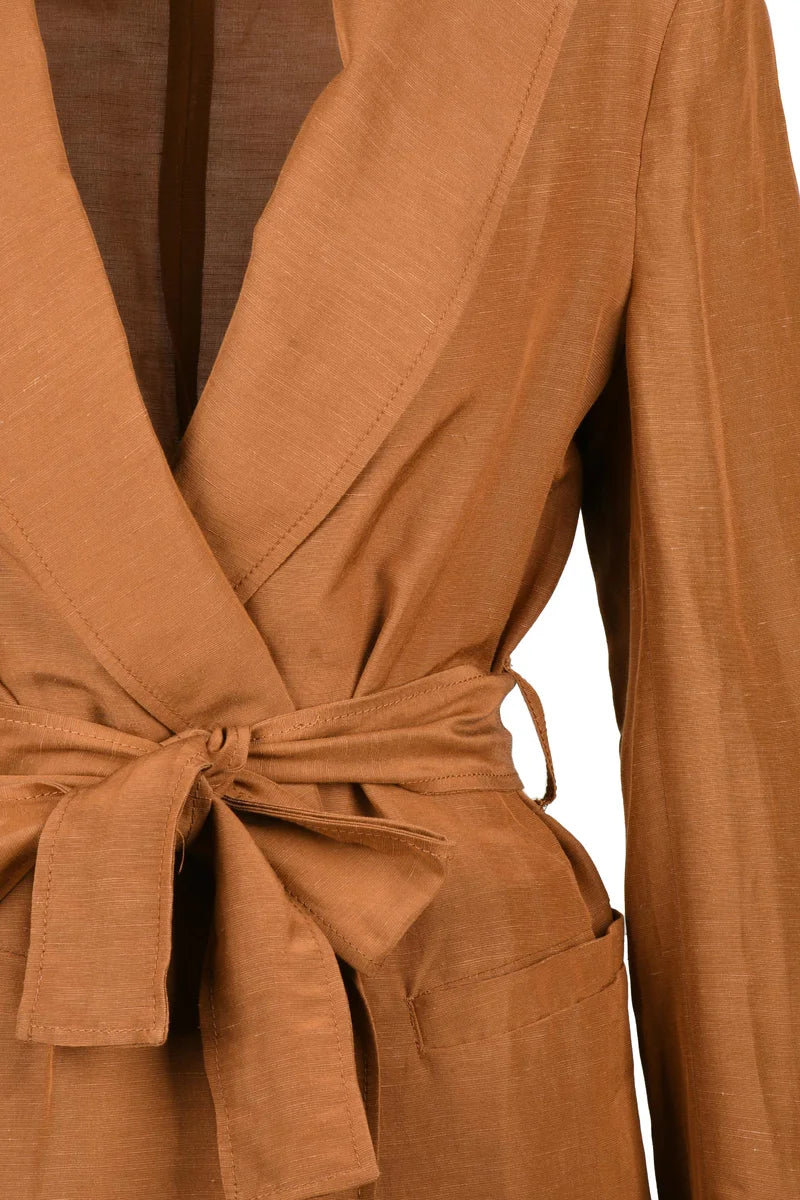 Pennyblack Aleggio Dressing Gown - Brown