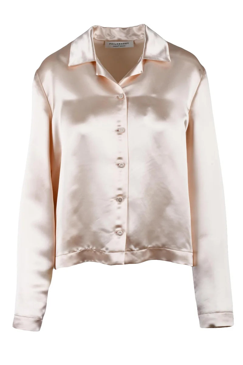Philosophy Di Lorenzo Serafini Camicia Viscosa - Rosa