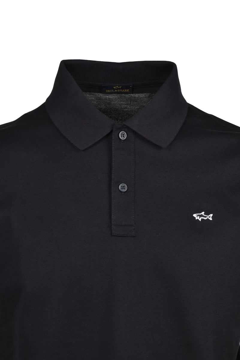 Paul & Shark Polo Cotone - Nero