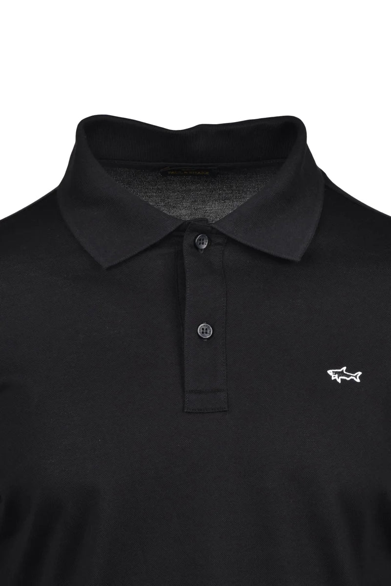 Paul & Shark Polo Manica Lunga Cotone - Verde Militare