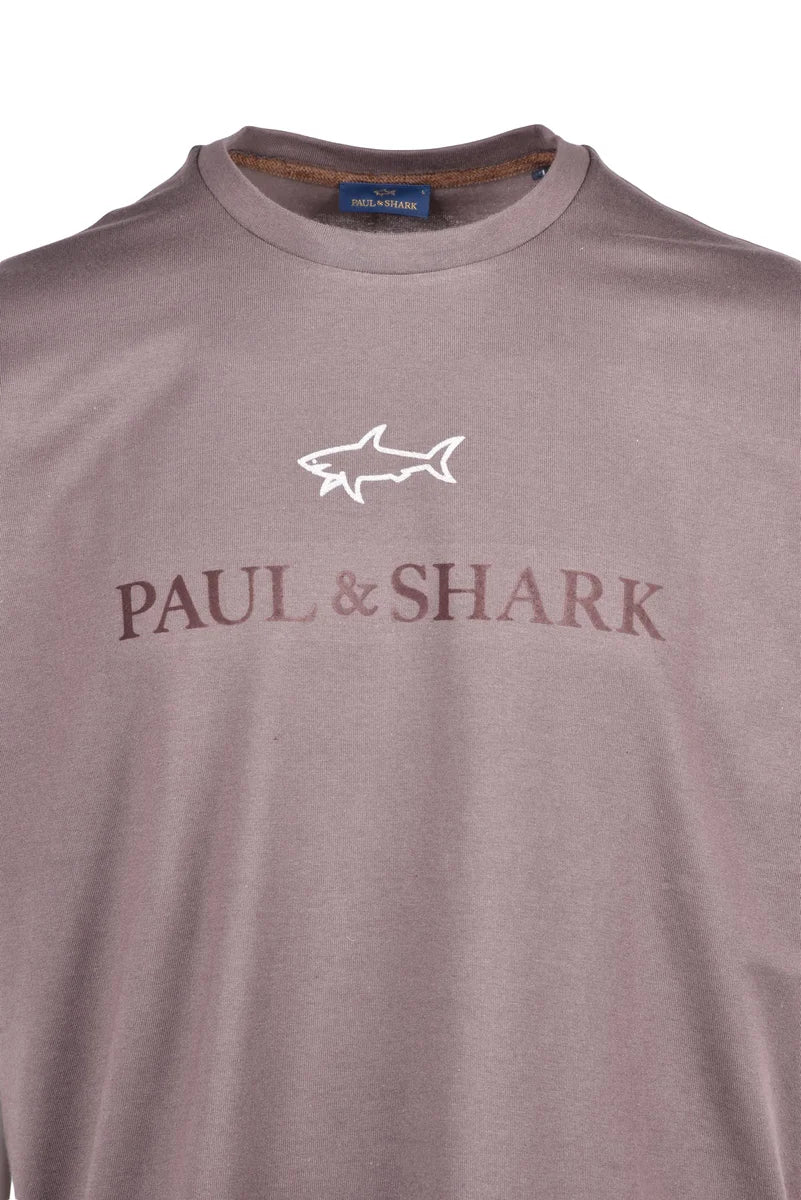 Paul & Shark T-shirt Cotone - Marrone