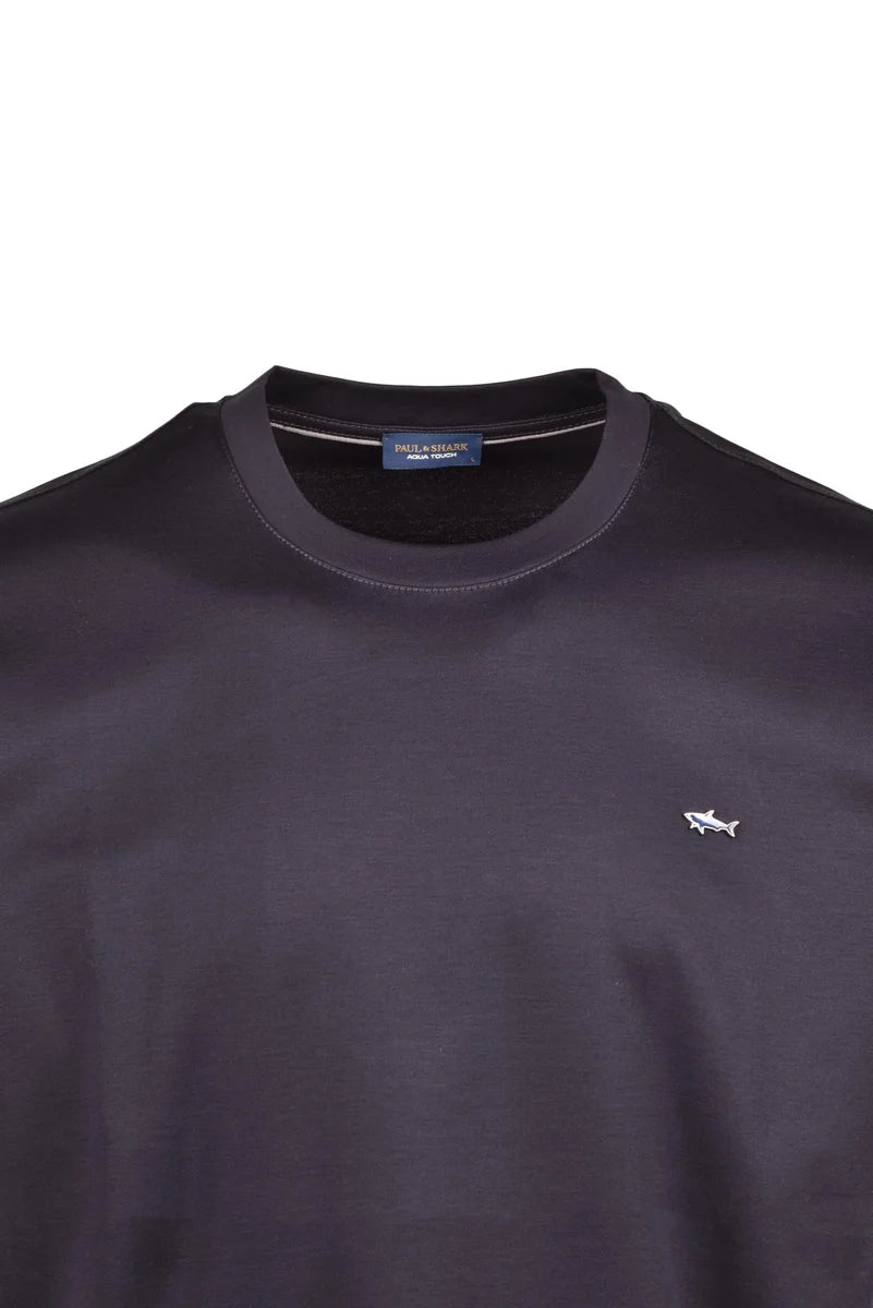 Paul & Shark Cotton T-shirt - Black/Gold