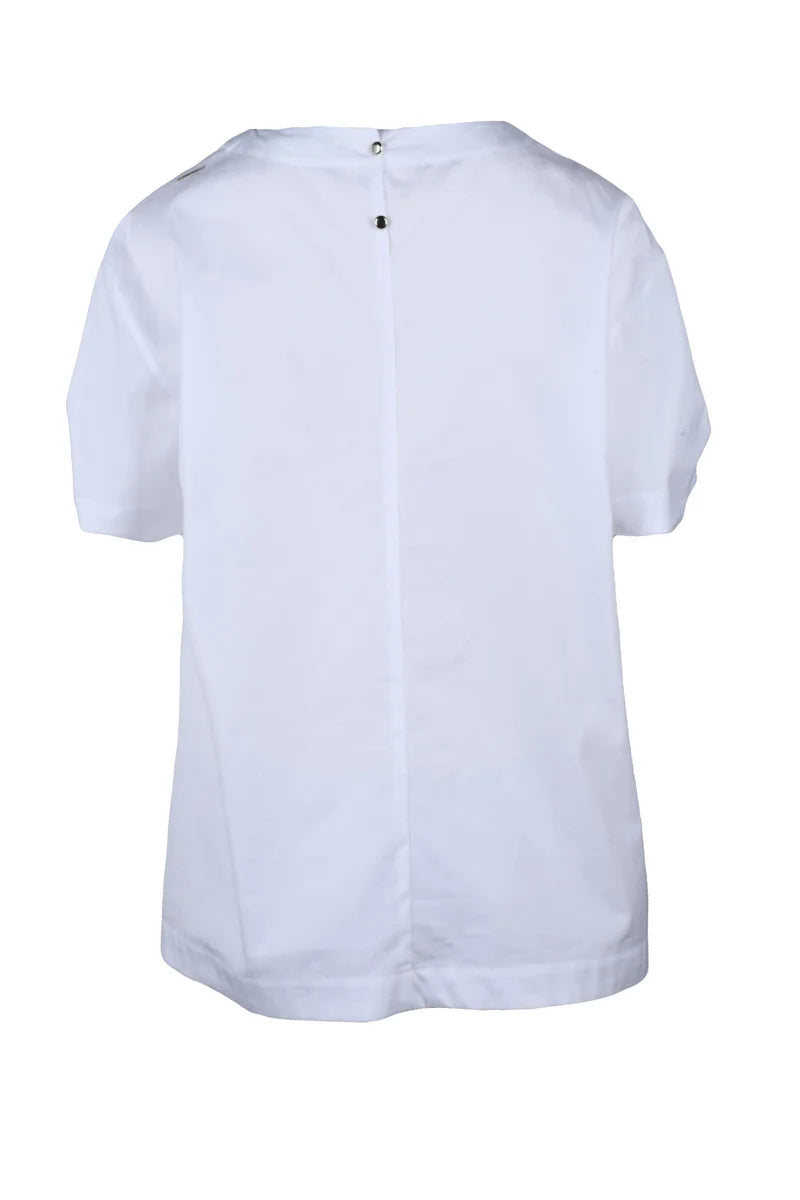 's Max Mara Blusa Dahlia Cotone Bianco