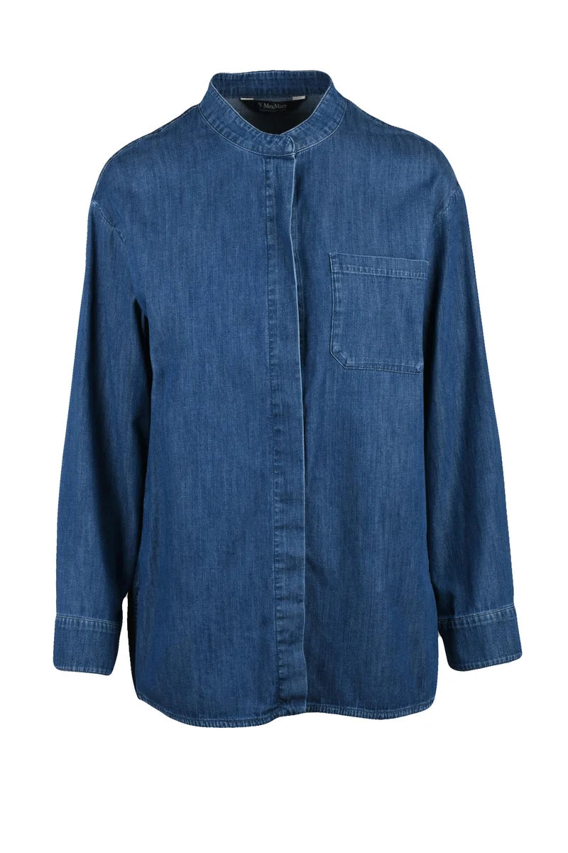 's Max Mara Camicia Cotone Blu