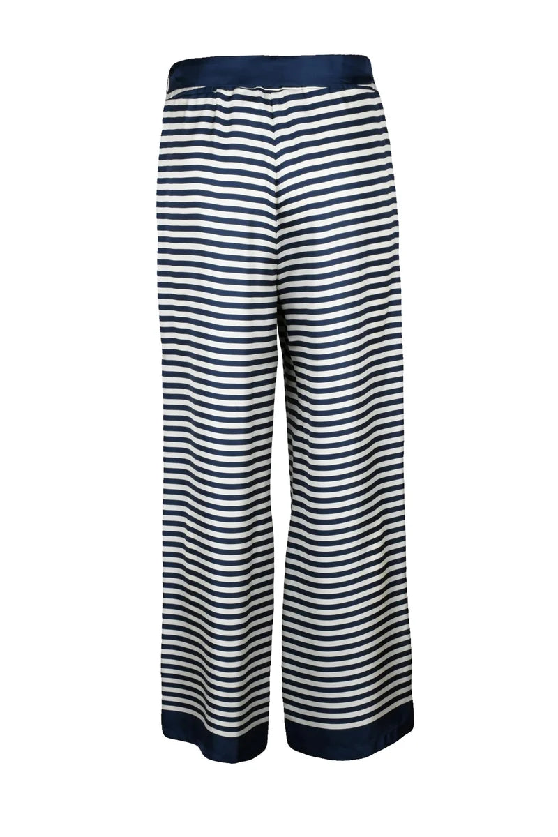 's Max Mara Pantaloni Nine - Bianco/Blu