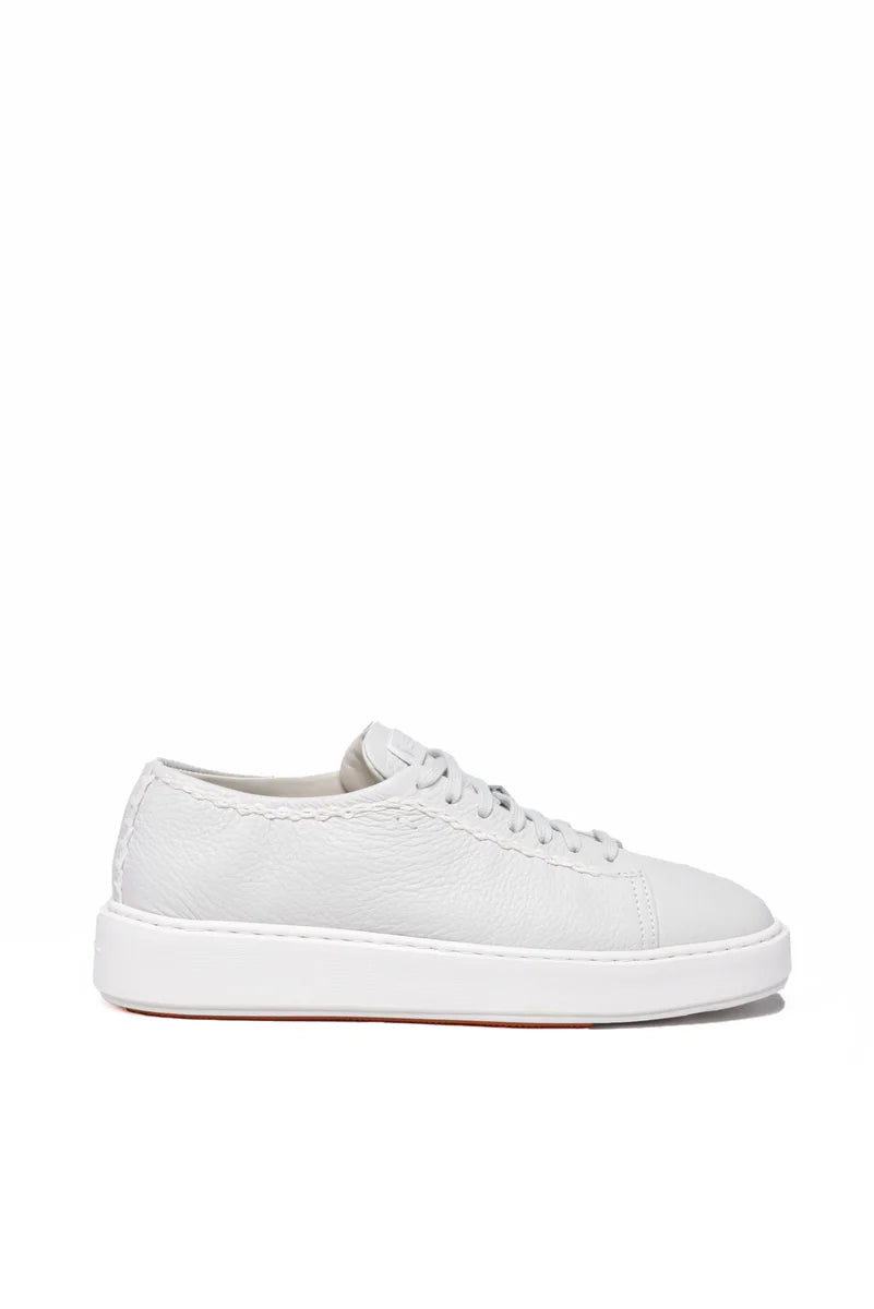 Santoni Sneakers Martellata - Bianco