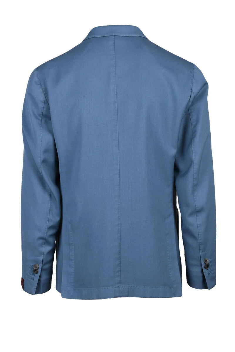 Santaniello Blazer Doppiopetto Lana - Blu