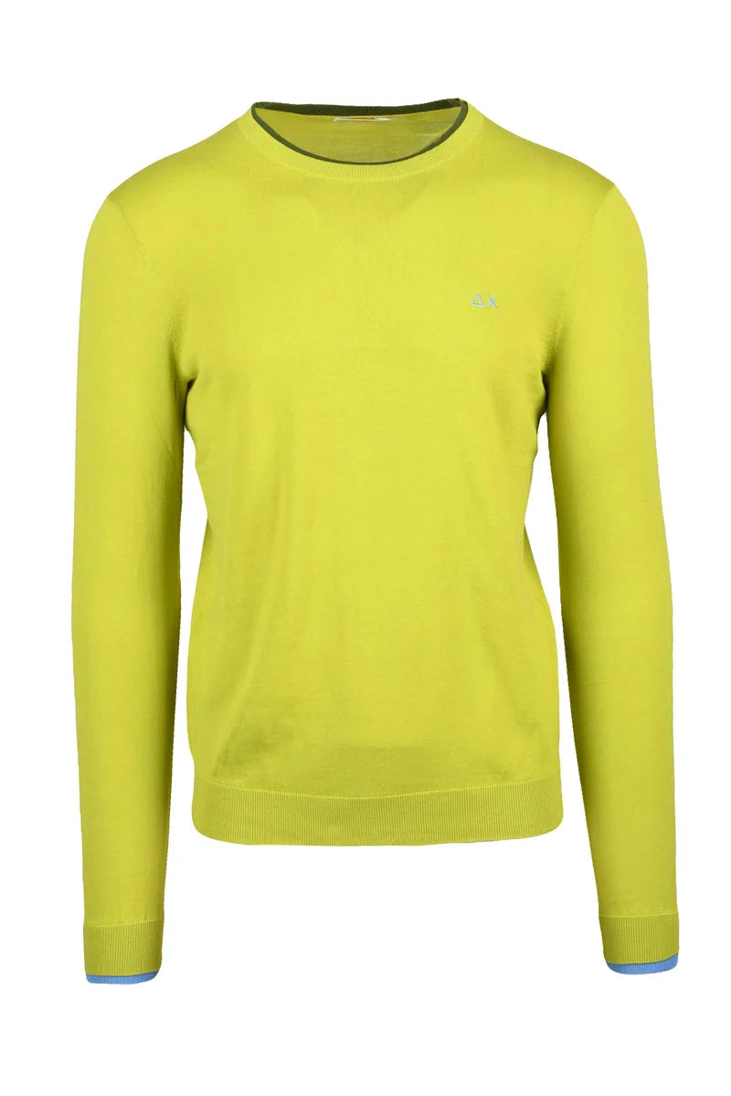 Sun68 Maglia Girocollo - Verde Oliva
