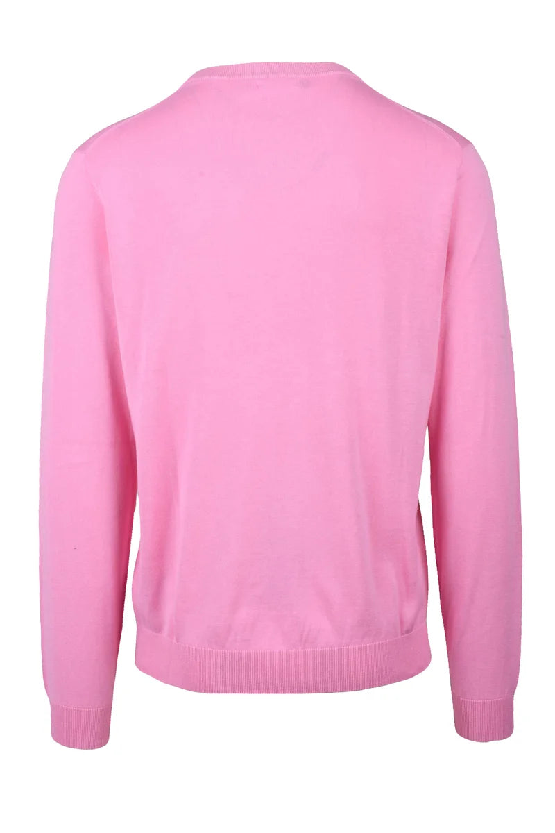 Sun68 Maglioncino Girocollo Cotone - Rosa