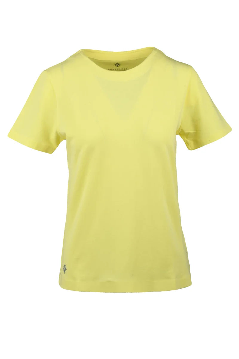 Sunstripes T-shirt Girocollo - Giallo