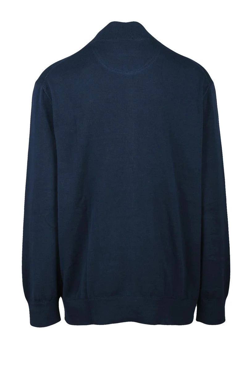 Timberland Pullover con Zip Cotone - Blu