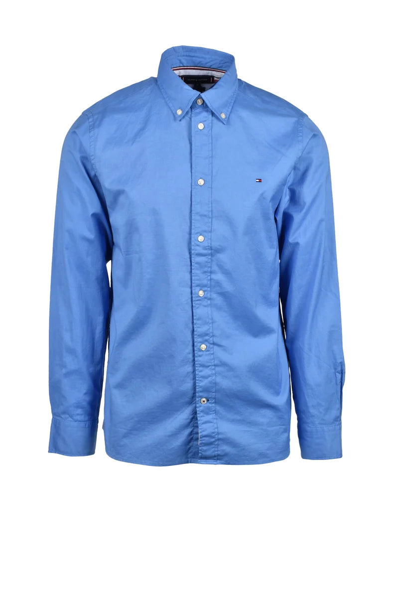Tommy Hilfiger Camicia Regular Fit - Azzurro